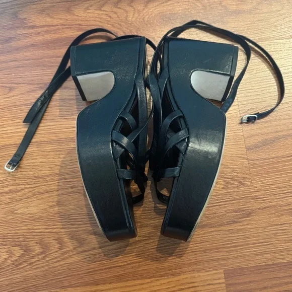By Far Pamela Platform Sandals
